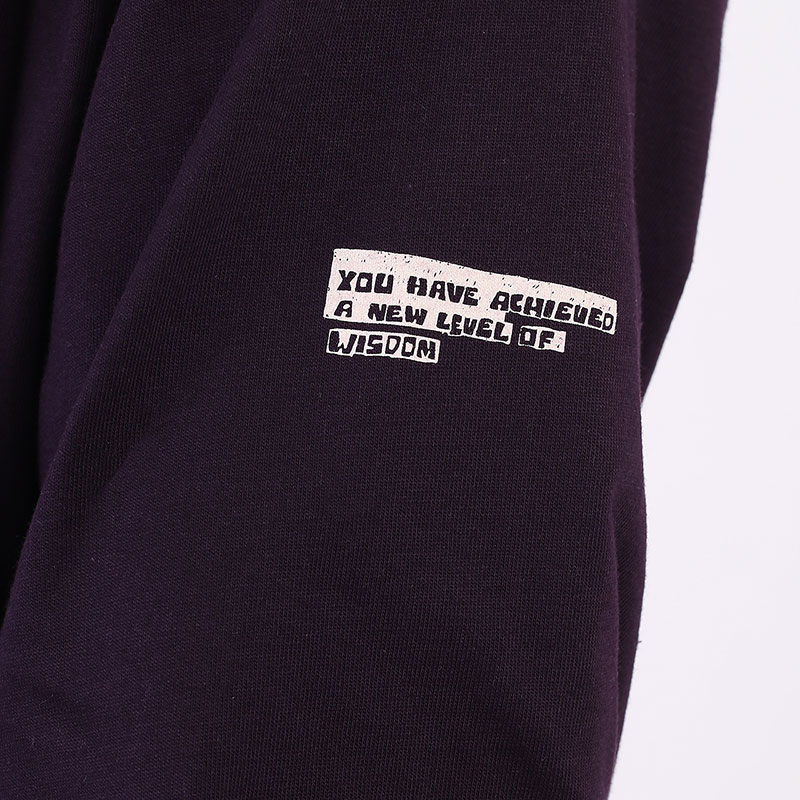 мужская фиолетовая футболка Carhartt WIP L/S Kaganatcult T-Shirt I029630-dark iris - цена, описание, фото 4